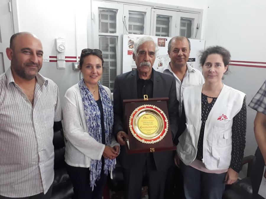 محافظ غزة يثمن الدور الإنساني الكبير لمنظمة أطباء بلا حدود